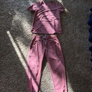 Mauve FIGS Size Small top only